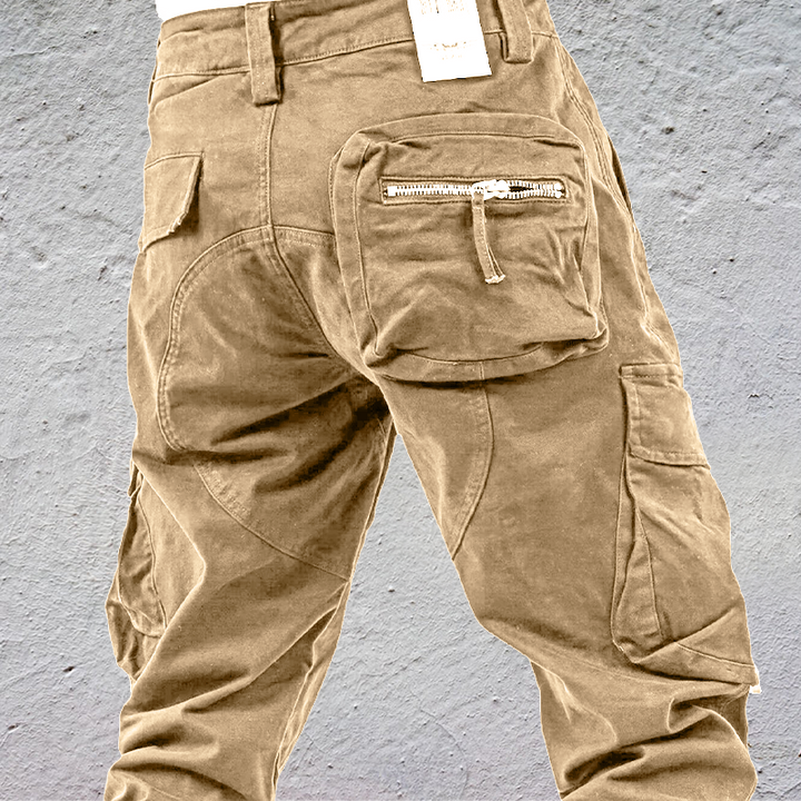 Men's tactical cargo shorts with multiple pockets, durable fabric, and breathable design, ideal for outdoor activities and summer adventures.