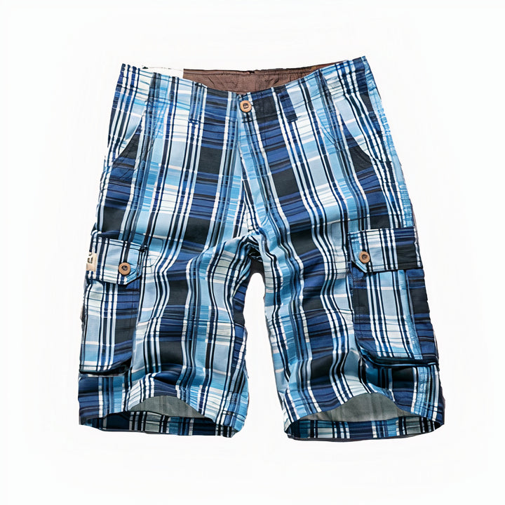 Men’s classic plaid shorts perfect for stylish and comfortable Summer days