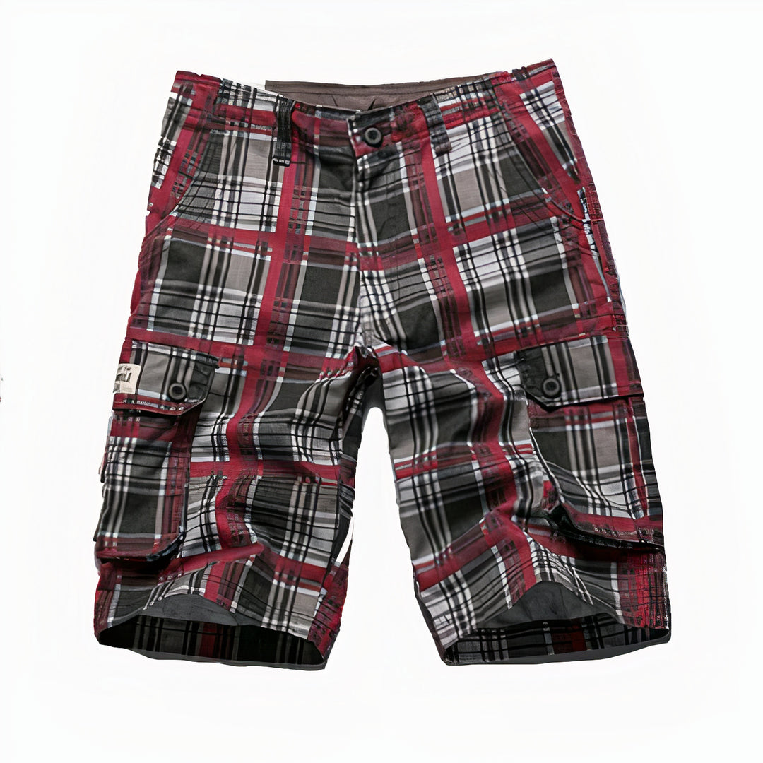 Men’s classic plaid shorts perfect for stylish and comfortable Summer days