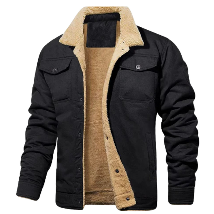 Men's Classic Warm Bomber Jacket with timeless design and modern versatility