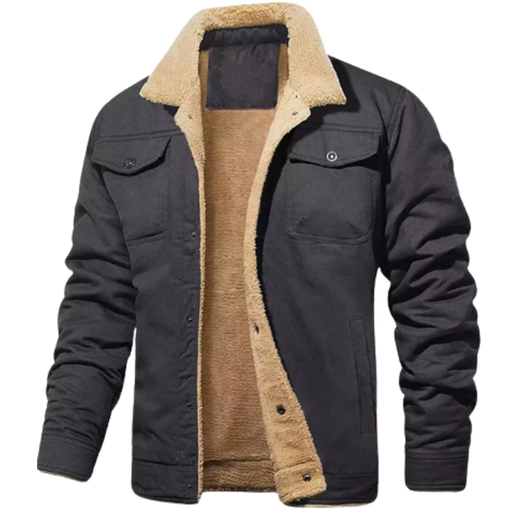 Men's Classic Warm Bomber Jacket with timeless design and modern versatility