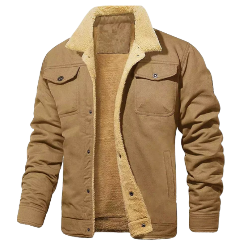 Men's Classic Warm Bomber Jacket with timeless design and modern versatility