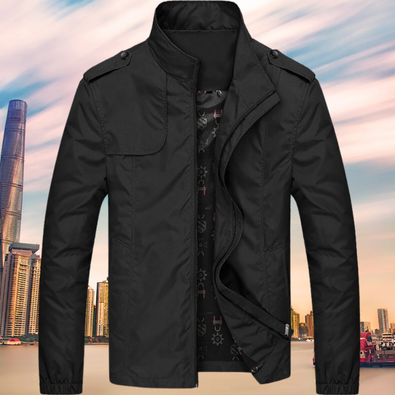 Men's Elegant Waterproof Jacket with refined and stylish design

