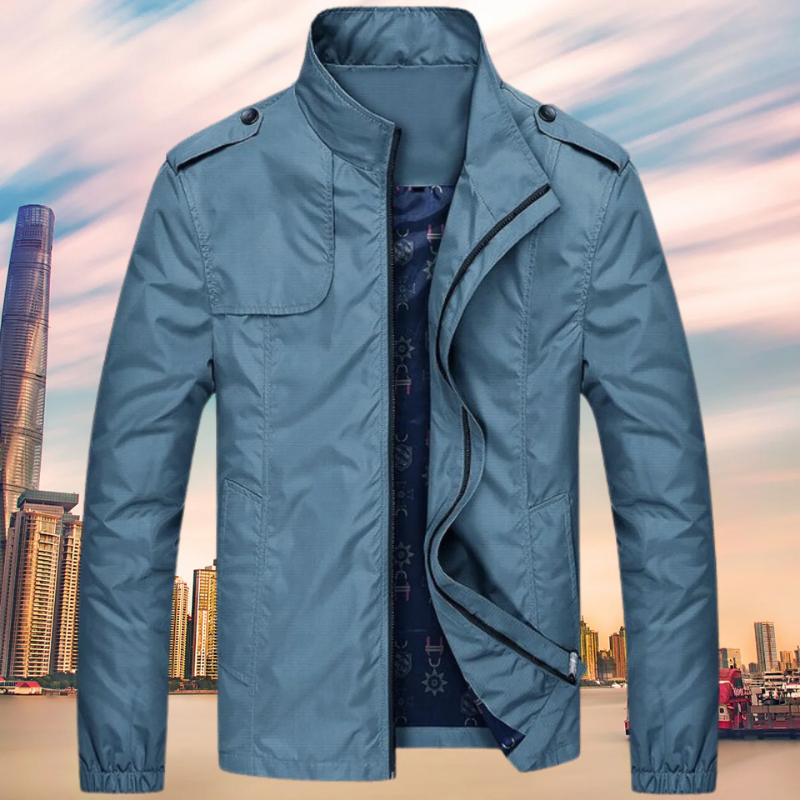 Men's Elegant Waterproof Jacket with refined and stylish design

