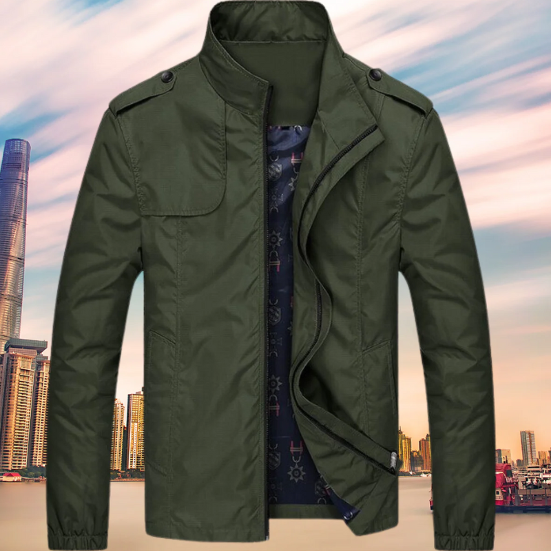 Men's Elegant Waterproof Jacket with refined and stylish design

