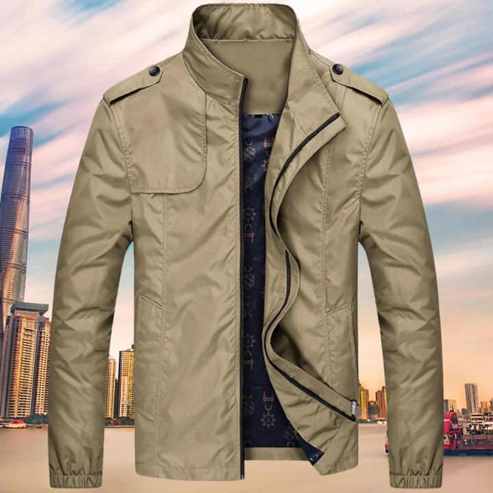 Men's Elegant Waterproof Jacket with refined and stylish design

