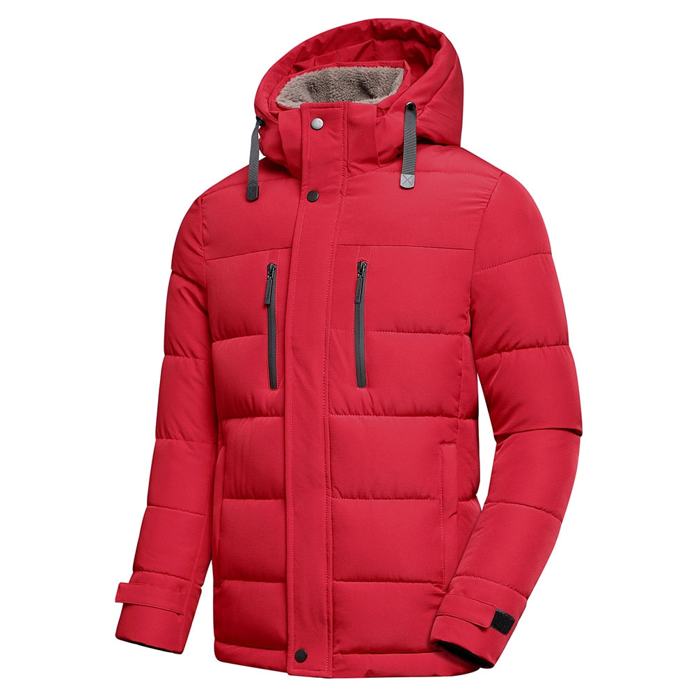 Men's high-quality warm jacket with premium insulation, perfect for chilly autumn days.