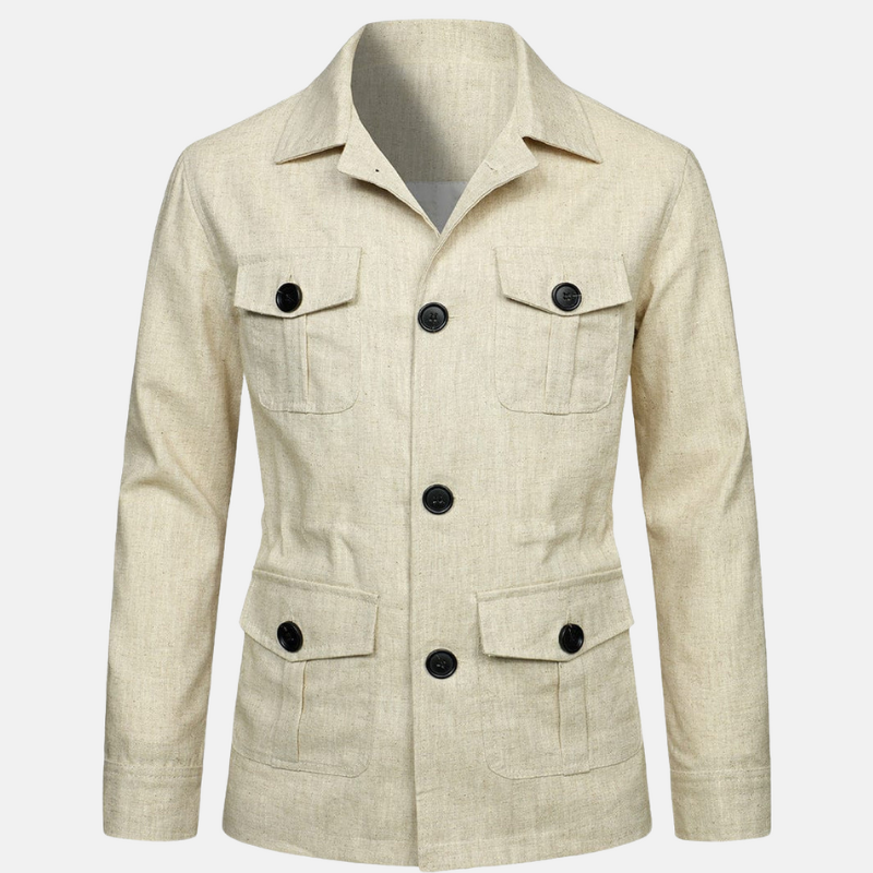 Men’s stylish autumn jacket with modern fit and lightweight warmth, perfect for casual and smart outfits during fall days.