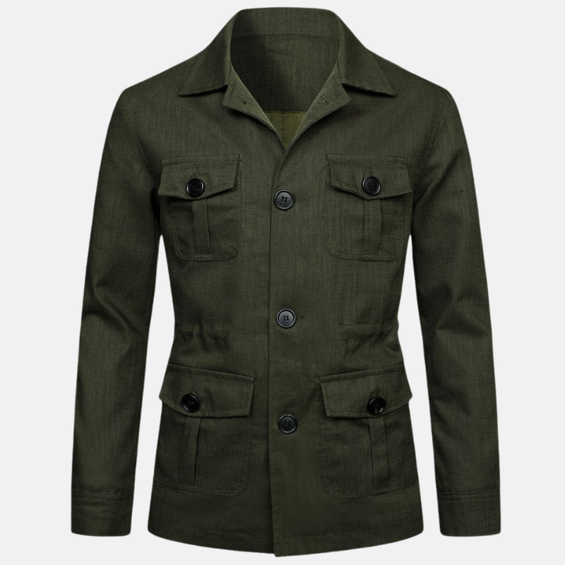 Men’s stylish autumn jacket with modern fit and lightweight warmth, perfect for casual and smart outfits during fall days.