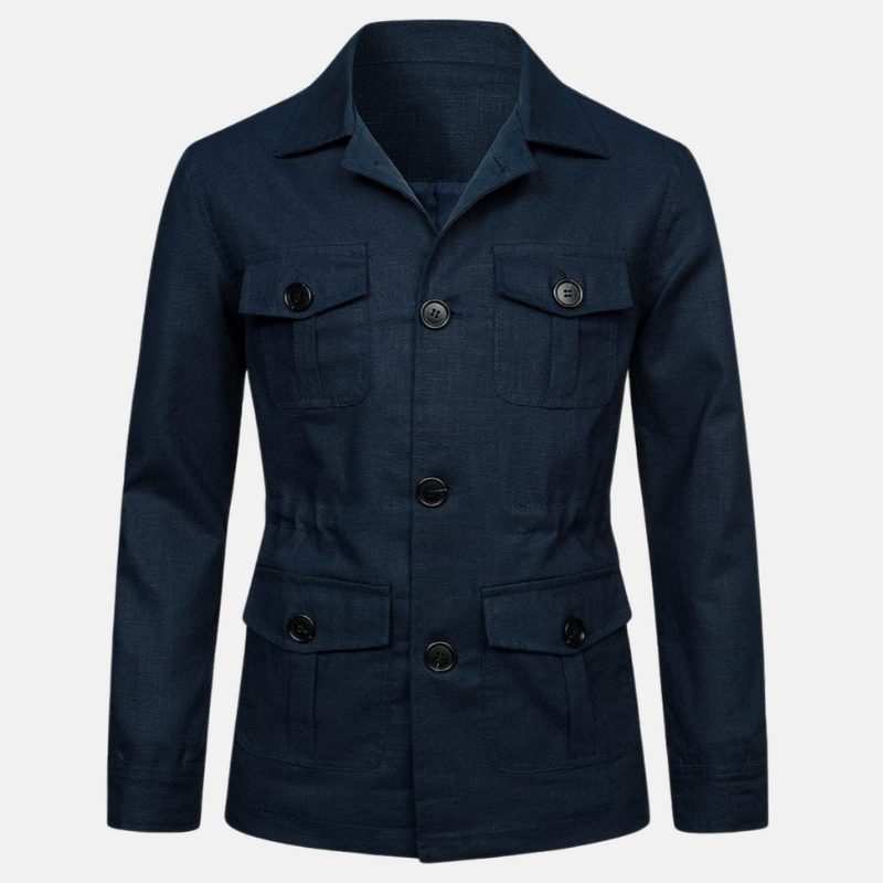 Men’s stylish autumn jacket with modern fit and lightweight warmth, perfect for casual and smart outfits during fall days.