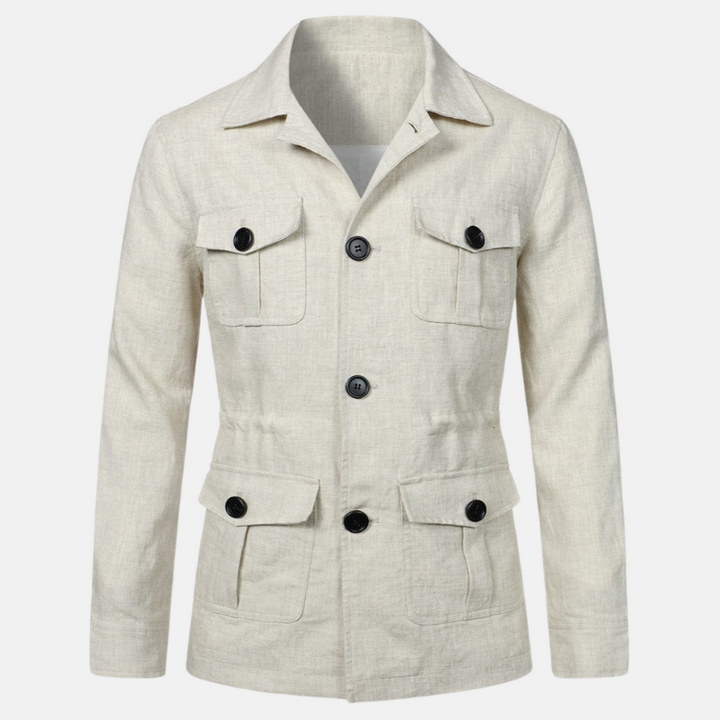 Men’s stylish autumn jacket with modern fit and lightweight warmth, perfect for casual and smart outfits during fall days.