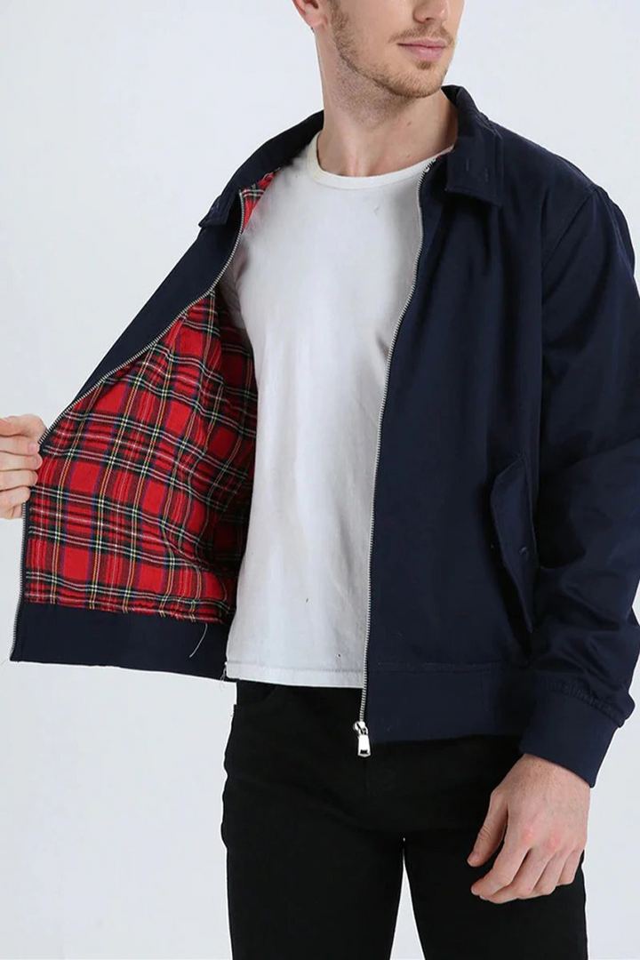 Men's Stylish Zip-Up Jacket with sleek modern design