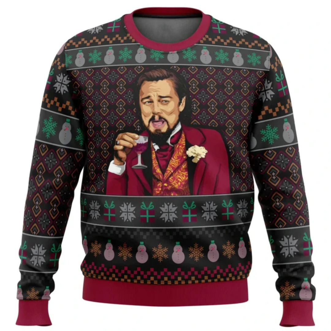 Men's trendy autumn sweater, a stylish and comfortable choice for cool fall days.