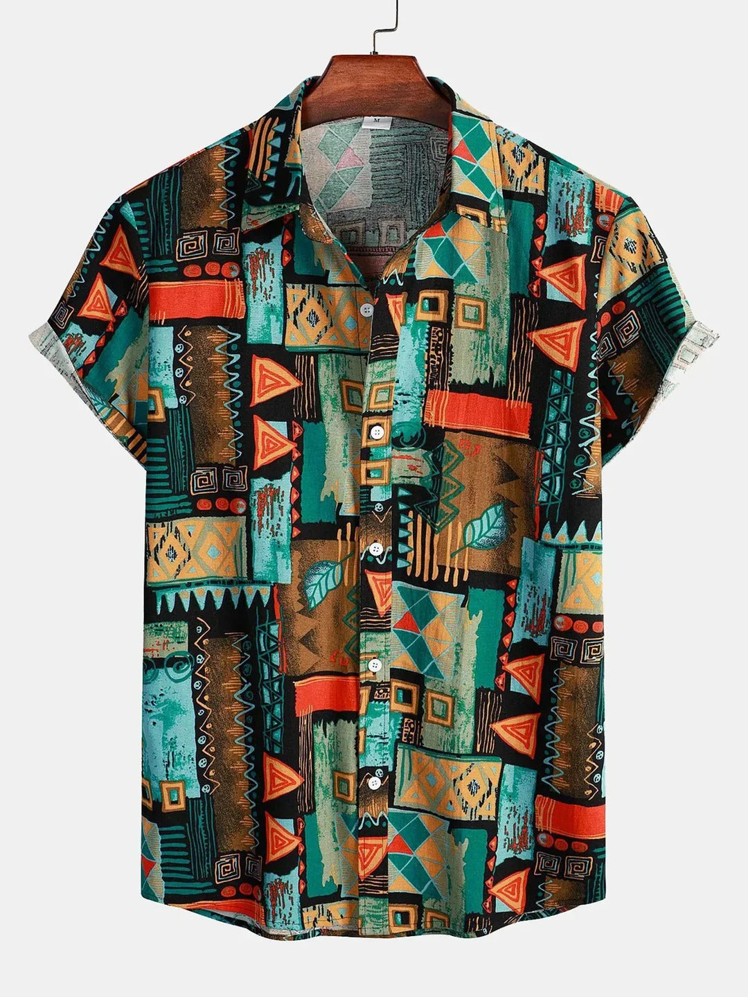 Men's vintage summer polo with lightweight breathable fabric and timeless design, perfect for casual and semi-formal occasions.






