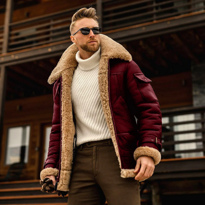 Men's Warm Luxurious Jacket with refined and stylish design