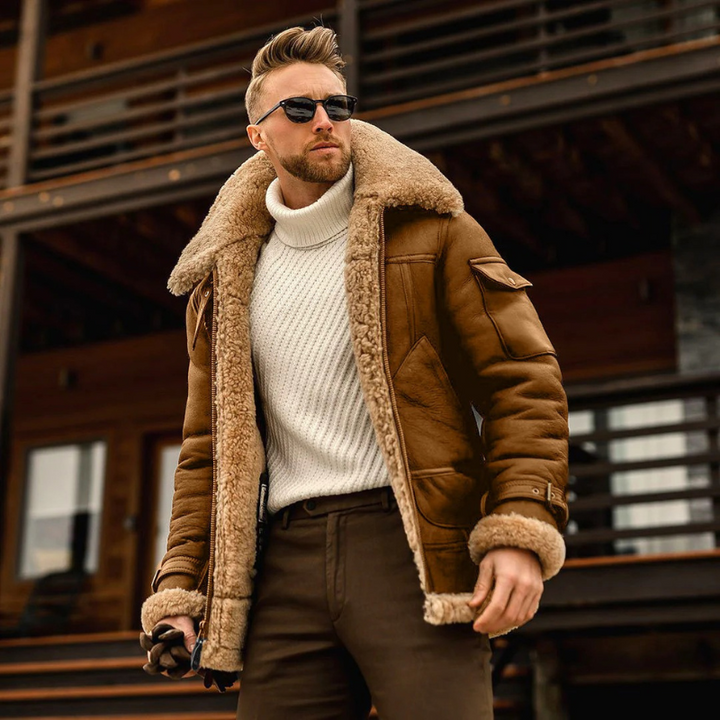 Men's Warm Luxurious Jacket with refined and stylish design