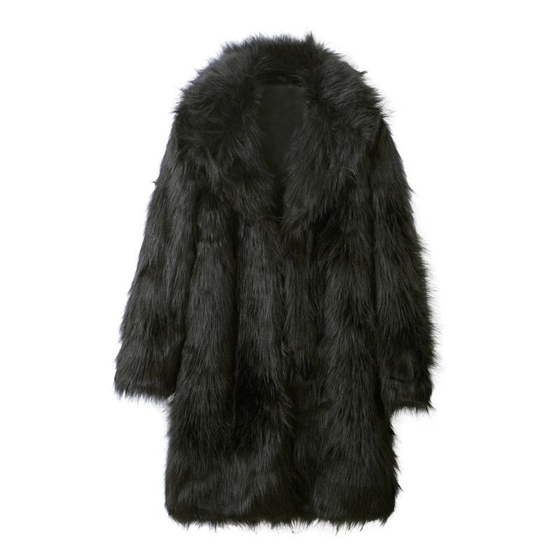 Men’s warm and stylish fur coat, offering premium insulation and elegance for autumn days.