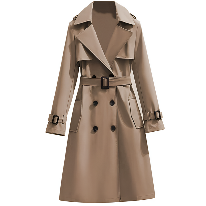Men's waterproof trench coat with a stylish and functional design