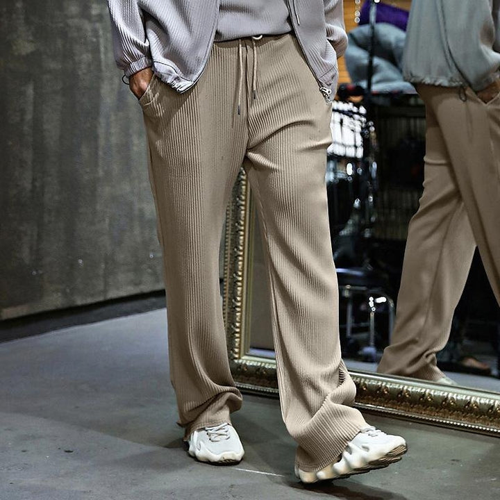 Men's elegant & comfortable ribbed pants - Gillian