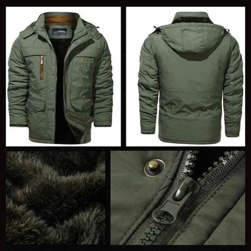 Premium elegant autumn jacket with a timeless design, ideal for crisp autumn days.
