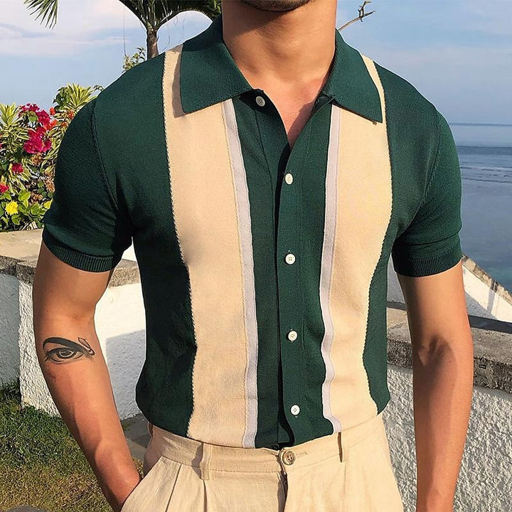  Premium Vintage Style Shirt designed for summer, featuring lightweight breathable fabric and timeless vintage charm.