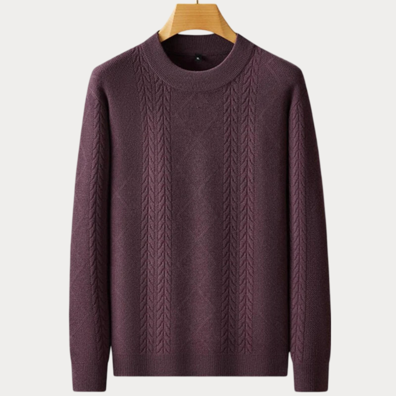  Premium warm sweater for men with soft knit and stylish fit, ideal for autumn layering and cozy fashion.








