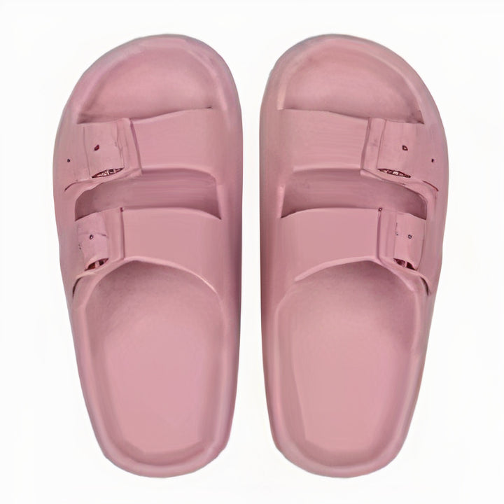 Soft cloud slippers for men with cushioned sole and breathable design, ideal for summer comfort and indoor use.