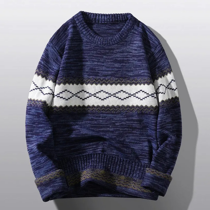Stylish Crew Neck Sweater for Men with classic and versatile design