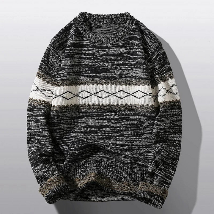 Stylish Crew Neck Sweater for Men with classic and versatile design