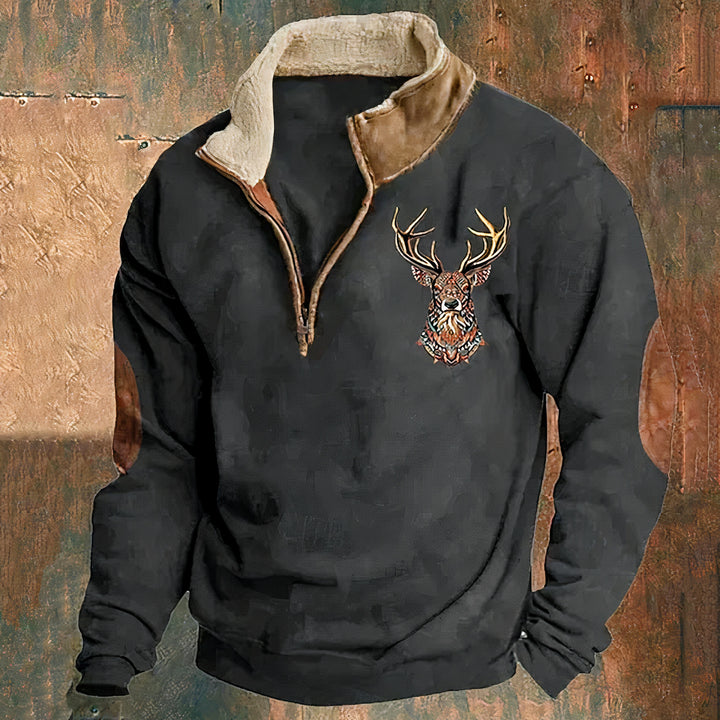 Stylish outdoor autumn sweater for men, lightweight and warm, perfect for layering on crisp days.