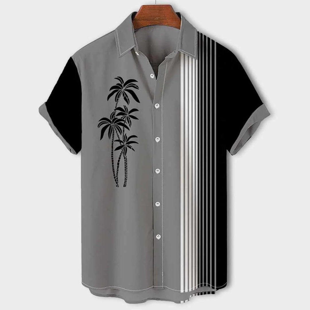 Stylish palm tree summer shirt with a lightweight, breathable design, perfect for adding a tropical vibe to casual outings and summer adventures.






