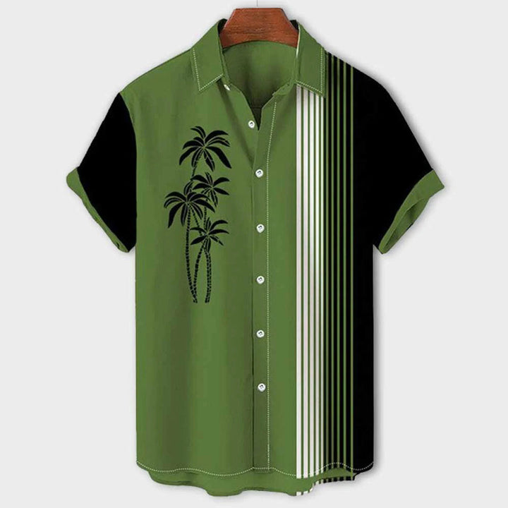 Stylish palm tree summer shirt with a lightweight, breathable design, perfect for adding a tropical vibe to casual outings and summer adventures.







