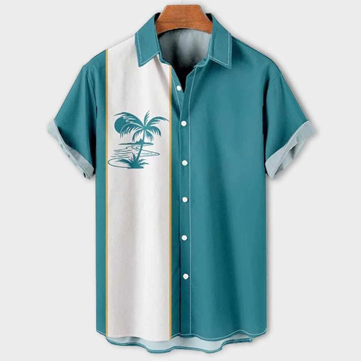Stylish palm tree summer shirt with a lightweight, breathable design, perfect for adding a tropical vibe to casual outings and summer adventures.






