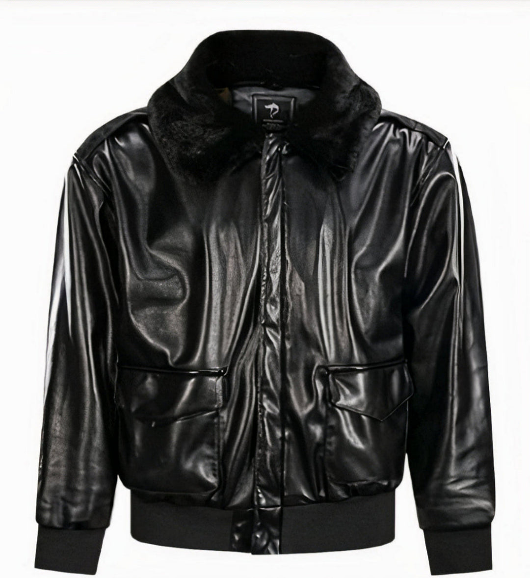 Men's stylish vintage leather jacket, crafted for durability, comfort, and a timeless autumn look.







