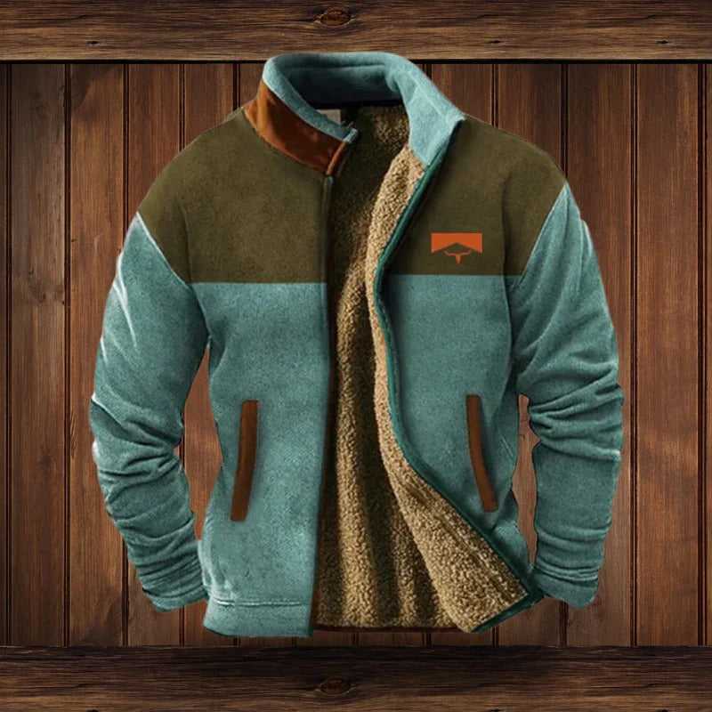 Stylish and warm autumn jacket with modern fit and breathable materials, perfect for cooler days.