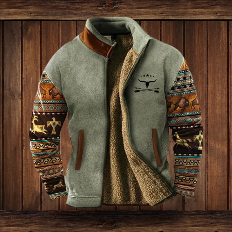 Stylish and warm autumn jacket with modern fit and breathable materials, perfect for cooler days.
