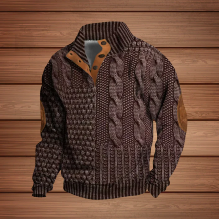 Stylish warm autumn sweater designed for comfort and fashion, perfect for cool autumn days.








