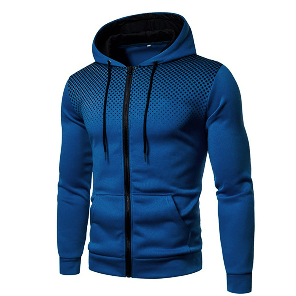 Trendy autumn hoodie for men, perfect for layering and staying stylish on chilly days.