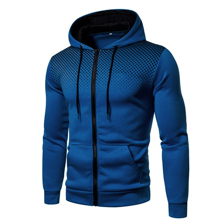 Trendy autumn hoodie for men, perfect for layering and staying stylish on chilly days.