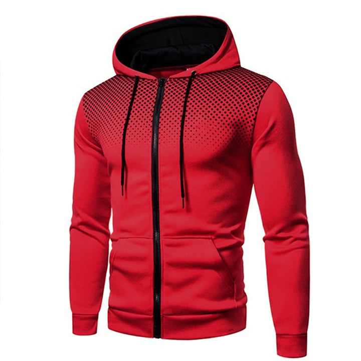Trendy autumn hoodie for men, perfect for layering and staying stylish on chilly days.