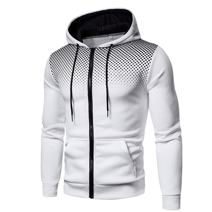 Trendy autumn hoodie for men, perfect for layering and staying stylish on chilly days.